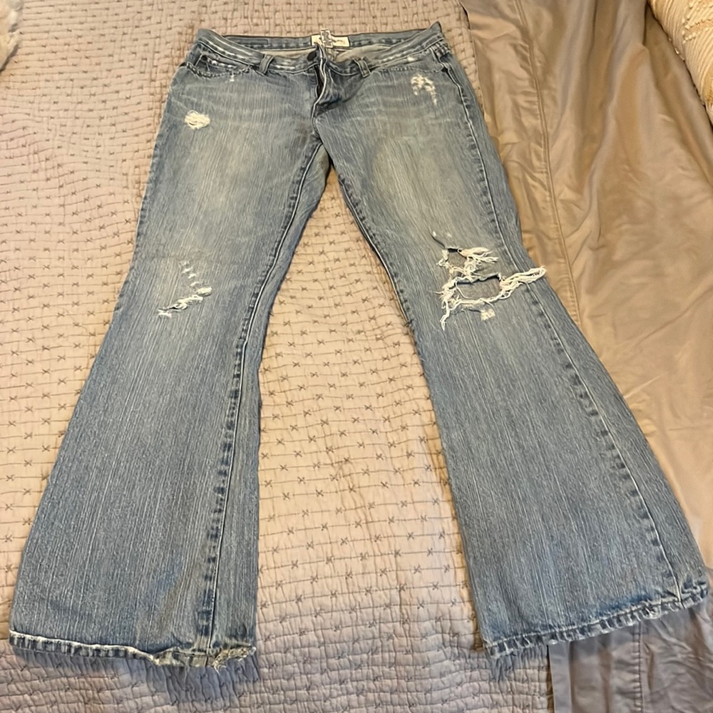 Abercrombie & Fitch vintage wide flare jeans